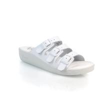 Batz 3BCS Strap-On Slippers, White, Size 39 product photo