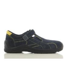 SJ SONORA S1P SRC blau-gelbe Ledersandalen, Stahlkappe und Zwischensohle 36-47 Produktbild