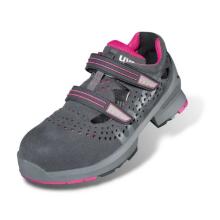 uvex 85607 uvex 1 ladies S1 SRC női szand&aacute;l, sz&uuml;rke/pink, 10 sz&eacute;les 38 term&eacute;kfot&oacute;