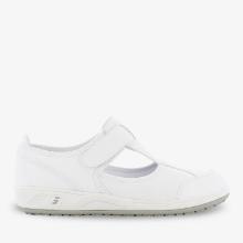 SJ CAMILLE O1 ESD white velcro synthetic leather sandals, 36-42 product photo