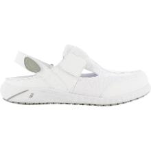 SJ ALIZA OB ESD white velcro leather sandals 36-42 product photo