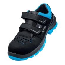 uvex 95539 uvex 2 xenova S1 sandals, 12 width, black/blue, 38 product photo