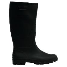 MJ 53-070 Knee PVC csizma, fekete 42 term&eacute;kfot&oacute;