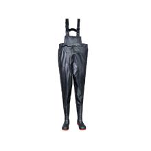 Portwest FW74 Biztons&aacute;gi melles csizma S5 fekete PVC/nitril 45 term&eacute;kfot&oacute;