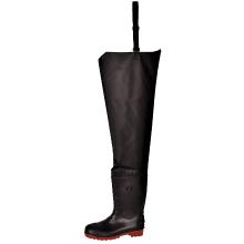 Portwest FW71 Steelite Safety Thigh Boots, PVC/Nitrile S5 45 product photo