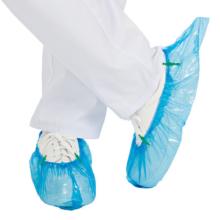 Cipőv&eacute;dő PE - Easy Box - adagol&oacute;ba, k&eacute;k, 100 darab/csomag 28509K term&eacute;kfot&oacute;