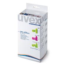 uvex 2112118 füldugó, lime, 300db/csomag termékfotó