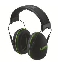 uvex 2630011 KX10 headband earmuffs, black, 30 dB product photo