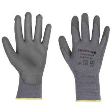 Perfect Poly Gray PA/PU palm dipped, gray glove product photo