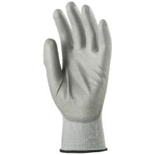 EP 6030 Gray precision PE glove with PU palm coating product photo