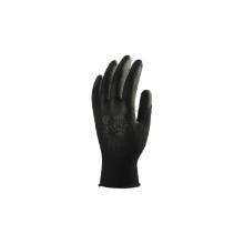 EP 6040 Black precision PE glove with PU palm coating product photo