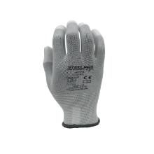 PS/SteelPro 803 ujjvégeken PU mártott fehér nejlon kesztyű 9/L termékfotó