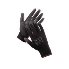 Cerva Bunting black evo kesztyű PU teny&eacute;r m&aacute;rtott, fekete 6-XS term&eacute;kfot&oacute;