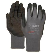 MJ 14-695 Nitri-Tech Foam nitril hab teny&eacute;rm&aacute;rtott kesztyű, p&ouml;tty&ouml;z&ouml;tt, fek 11 term&eacute;kfot&oacute;