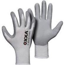 MJ 51-280 OXXA X-Nitrile-Foam nitrile dyed nylon glove, white/grey product photo