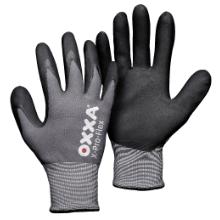 MJ 51-290 OXXA X-Pro-Flex nitril teny&eacute;rm&aacute;rtott nejlon/LY kesztyű, sz&uuml;r/feh 7 term&eacute;kfot&oacute;