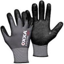 MJ 51-295 OXXA X-Pro-Flex Plus nitril teny&eacute;rm&aacute;rtott/pontozott nejlon kesztyű 10 term&eacute;kfot&oacute;