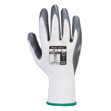Portwest A310 Nitrilbeschichteter Nylonhandschuh in grau-weißer Farbe Produktbild