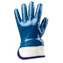 EP 9620 stiff cuff blue nitrile gloves 8 product photo
