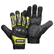 MJ 51-620 OXXA X-Mech Armor Skin protektoros kesztyű, t&eacute;pőz&aacute;ras, fekete/s&aacute;rga 10 term&eacute;kfot&oacute;