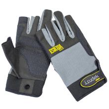 Irudek Eskua 200 gloves, 3 fingerless, velcro wrist, grey, 10 product photo