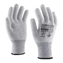 ZEBRA-2 Karbonsz&aacute;las ESD szerelőkesztyű 10 term&eacute;kfot&oacute;