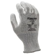PS/SteelPro 815PE teny&eacute;ren PU m&aacute;rtott PE kesztyű, ESD kivitel 8/M term&eacute;kfot&oacute;