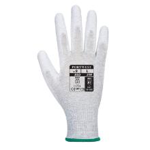 Portwest A199 ESD PU glove, gray/white product photo