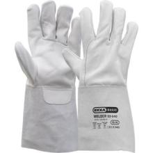 MJ 53-640Színmarhabőr hegesztőkesztyű 15 cm mandzsettával, szürke, 10 termékfotó