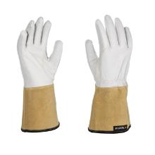 Tegera welding&heat-resistant gloves, unlined, 0.6-0.8 mm goatskin product photo