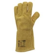 EUROWELD 330 Welding gloves for beef grease with padded lining, yellow 9 product photo
