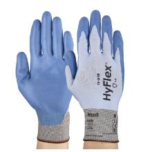 Ansell 11518 HyFlex ultrak&ouml;nnyű PU teny&eacute;rm&aacute;rtott v&aacute;g&aacute;sbiztos kesztyű 11 term&eacute;kfot&oacute;