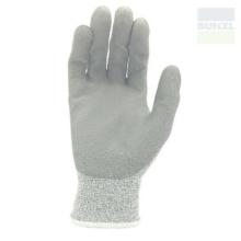 DISCONT. Prime Source 835GY PU palm dipped HPPE gray gloves product photo