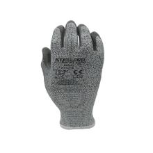 PS/SteelPro 855GY teny&eacute;ren PU m&aacute;rtott sz&uuml;rke HPPE kesztyű, 5-&ouml;s v&aacute;g&aacute;sbiztos 3XL term&eacute;kfot&oacute;