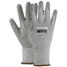 MJ 14-089 HIGH5 PU palm dipped cut-plid glove, cut resistance level 5 product photo