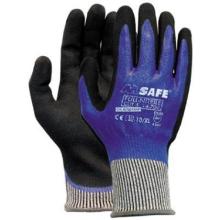 MJ 14-700 Full-Nitrile teljesen nitril m&aacute;rtott HDPE kesztyű, 5-&ouml;s v&aacute;g&aacute;s 8 term&eacute;kfot&oacute;
