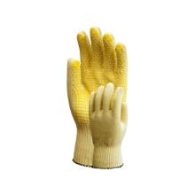 Niptex 662-02 vastag kevl&aacute;r v&aacute;g&aacute;sbiztos kesztyű, k&ouml;zepes sz&aacute;r, PVC p&ouml;tty&ouml;z&ouml;tt 10 term&eacute;kfot&oacute;