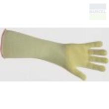 Niptex 662-02HP kevl&aacute;r v&aacute;g&aacute;sbiztos kesztyű, 36cm, teny&eacute;r/k&eacute;zh&aacute;t PVC p&ouml;tty&ouml;z. 8 term&eacute;kfot&oacute;