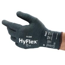 Ansell 11541 Hyflex v&aacute;g&aacute;sbiztos nitril teny&eacute;rm&aacute;rtott kesztyű 10 term&eacute;kfot&oacute;