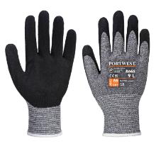 Portwest A665 Cut 5 gloves, HDPE + GRP material, nitrile foam with palm dip product photo