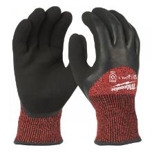 Milwaukee cut-resistant protective gloves-Winter version-3/C,12 pairs/pack,S/7 product photo
