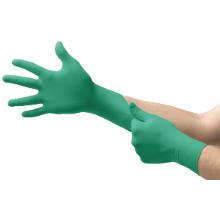 Ansell 92500 TouchNTuff p&uacute;derezett nitril kesztyű, z&ouml;ld 9,5-10 term&eacute;kfot&oacute;