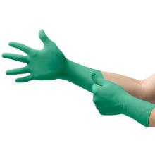 Ansell 92605 TouchNTuff p&uacute;dermentes nitril kesztyű, z&ouml;ld, &eacute;rdes&iacute;tett 6,5-7 term&eacute;kfot&oacute;