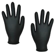 HPC GL100 black nitrile disposable gloves 100 pcs/pack product photo