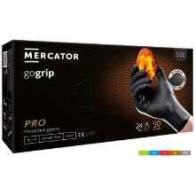 MERCATOR gogrip black nitril kesztyű 50 db/csomag, M termékfotó