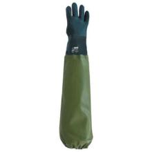 MJ 20-235 PVC kesztyű 70 cm, jobbos, pamut belső, 10-es m&eacute;ret term&eacute;kfot&oacute;
