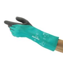 KI&Aacute;RUS&Iacute;T&Aacute;S Ansell58735AlphaTec vegyszer&aacute;ll&oacute; nitril kesztyű,tejles m&aacute;rt.,35cm 10 term&eacute;kfot&oacute;