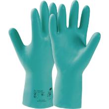 KCL 730 Camatril Velours green nitrile gloves, 30-32cm product photo