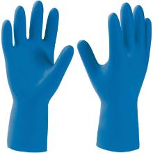 KCL 754 VeroChem nitril kesztyű, 32-35cm, kék, 3. kat. 10 termékfotó