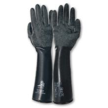 KCL 897 Butoject Butyl-Handschuhe, gepudert, schwarz, langer Griff 36cm Produktbild